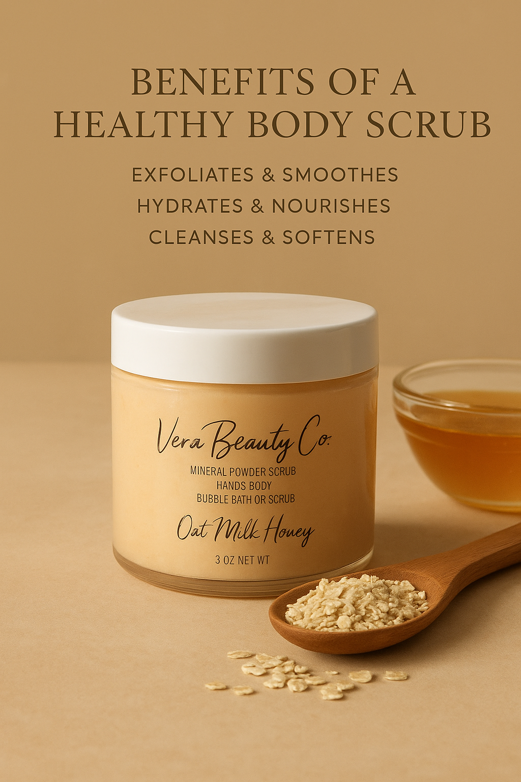 Oat Milk Honey Mineral Powder